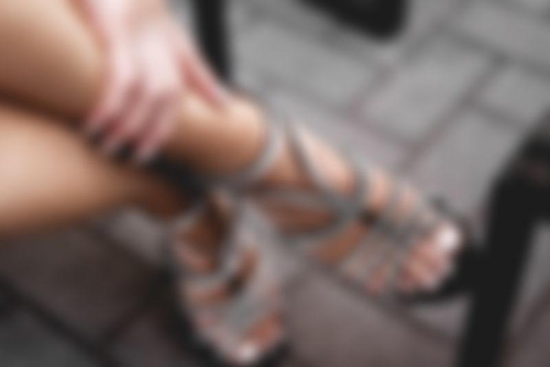 High heel close-up